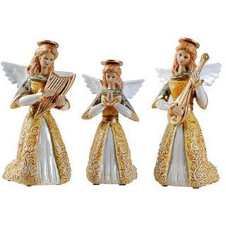 Shop Angel Statue Figurine 9" Set Of 3 at the  Home Dcor Store. Find the latest styles with the lowest prices from FantasticDecor