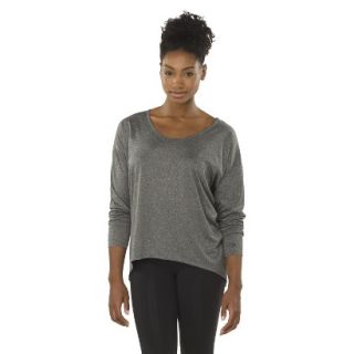 C9 by Champion Womens Loose Fit Yoga Layering Top   Black XS
