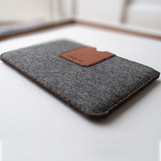 wool sleeve for ipad mini / retina by carve on