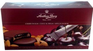 Anthon Berg Cherry In Rum ( 275 g )  Candy And Chocolate Covered Fruits  Grocery & Gourmet Food
