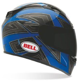 Bell Mens Vortex Full Face Motorcycle Helmet Flack Blue Large L Automotive