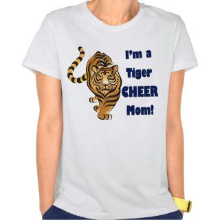 Tiger Cheer Mom Shirts