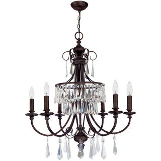 World Imports Lille Collection 6 light Hanging Chandelier