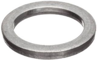 Shoulder Lengthening Shim Flat Washer, 18 8 Stainless Steel, 3/8" Bolt Size, 0.289" ID, .365" OD, 0.005" Thick (Pack of 50) Round Shims