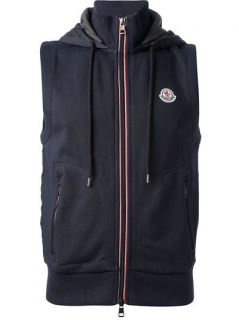 Moncler Sleeveless Hooded Sweater