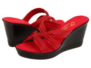 Onex Felicity Womens Wedge Shoes (Red)
