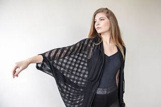 elegant wrap cardi by rose & lyons