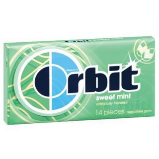 Orbit Sweet Mint Sugar Free Gum 14 pc