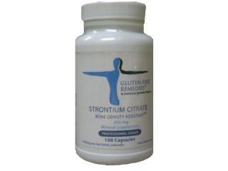 Strontium Citrate by Gluten Free Remedies Health & Personal Care