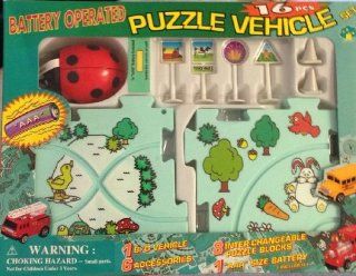 Ladybug Puzzle Vehicle Set Toys & Games