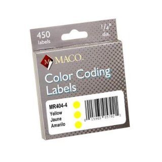 Maco Color Coding Label (MR404 4)  Printer Labels 
