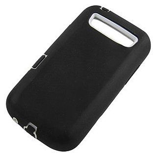 Armor Case for Samsung Galaxy S Blaze 4G T769, Black/White Cell Phones & Accessories