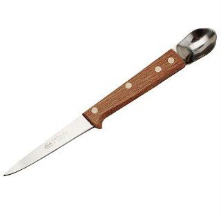 Frosts by Mora of Sweden 299 Fish Gutting Knife with Wooden Handle, Spoon and 4.6 Inch Stainless Steel Blade Sports & Outdoors