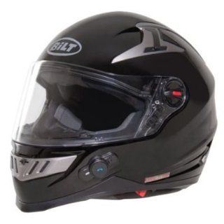 BILT Techno Bluetooth Full Face Motorcycle Helmet   MD, Day Glo Automotive