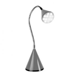 OttLite 286SV9 LED Cone Desk Lamp, Silver FinishSILVER    