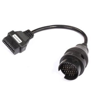 Generic 20Pin To 16Pin Female OBD2 Cable Adapter Connector Car For BMW Automotive