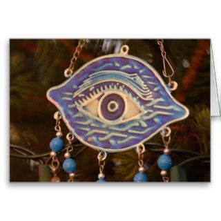 The Eye in the Tree Greeting Cards