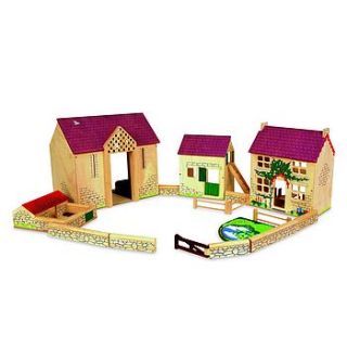 middlebrook farm play set including animals by knot toys