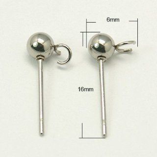 DIY Jewelry Making24pcs of 304 Stainless Steel Earstud Components