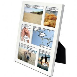 comic strip photo frame by lucky roo