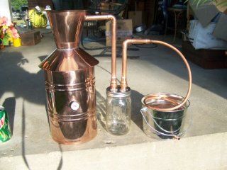 Copper Alcohol Moonshine Still Beer Brewing Equipment Kitchen & Dining