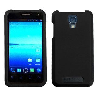 Asmyna ZTEV8000HPCSO306NP Premium Durable Rubberized Protective Case for ZTE Engage V8000   1 Pack   Retail Packaging   Black Cell Phones & Accessories