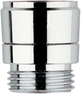 Grohe 45 296 000 Hand Shower Hose Swivel Adapter, StarLight Chrome   Faucet Aerators And Adapters  