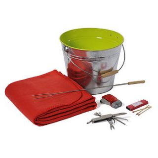 'bucket of fun' great outdoors camping kit by whisk hampers