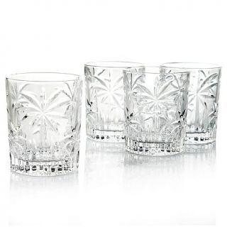 Jeffrey Banks Double Old Fashioned Glasses   Set of 4