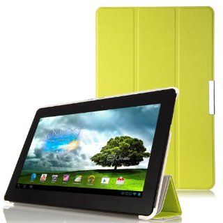 VSTN ASUS MeMO Pad Smart ME301T Smart Cover Leather Folio Case Cover with Stand & Auto Sleep and Wake Up Function (For Asus Memo Pad ME301T, Green) Computers & Accessories