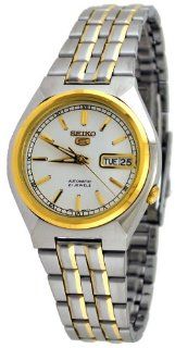 Seiko Men's SNK308K Silver Stainless Steel Automatic Watch with White Dial at  Men's Watch store.