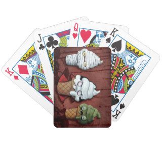 Monsters Halloween Team Playing Cards