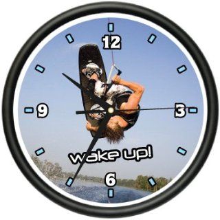 WAKEBOARDING Wall Clock wakeboarder wakeboard boots  