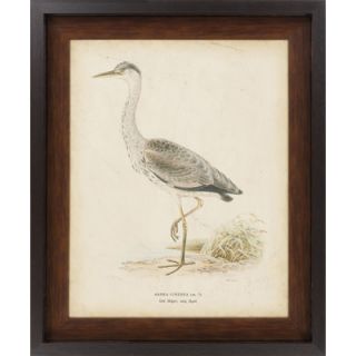 Surya Embellished Vintage Heron II Giclee Print