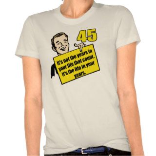 45th Birthday Gifts T Shirt