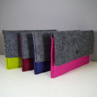 slim felt purse wallet by deservedly so