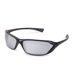 Gateway Safety 23GB8M Metro Ultra Stylish Eye Safety Glasses, Silver Lens, Glossy Black Frame