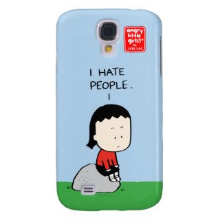 "I Hate People" iPhone3 case Galaxy S4 Cover