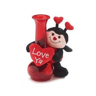 Shop 6 1/2" Plush Lady Bug Vase Hugger "Love Ya" Red and Black at the  Home D�cor Store