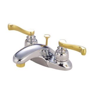 Kingston Brass Royale Double Handle Centerset Bathroom Faucet with
