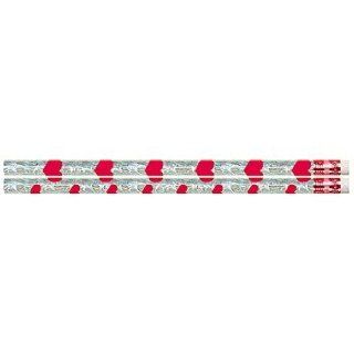 Crimson Hearts Valentines HB #2 School Pencils. 12 Pack  Wood Lead Pencils 