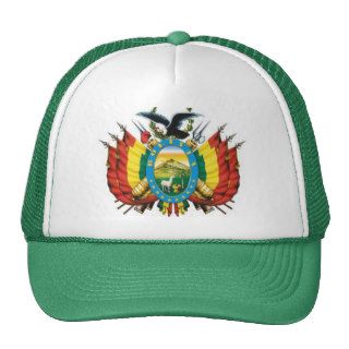 Escudo de Bolivia Hats