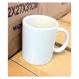 Premium Grade A 11oz. White Sublimation Blank Mugs (Qty 36) Kitchen & Dining
