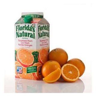 FLORIDA'S NATURAL ORANGE JUICE PREMIUM 59 OZ PACK OF 3  Fruit Juices  Grocery & Gourmet Food