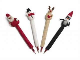christmas pencil covers by nubie modern kids boutique