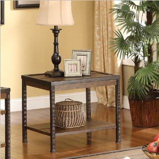 Shop Riverside Furniture Timber Ridge End Table in Homestead Distressed Oak at the  Furniture Store. Find the latest styles with the lowest prices from Riverside Furniture