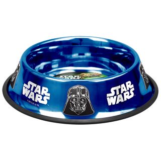 Platinum Pets Star Wars Darth Vader Non Tip Bowl Platinum Pets Pet Bowls