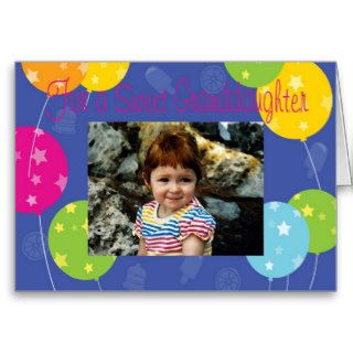Birthday Young Granddaughter Greeting Cards