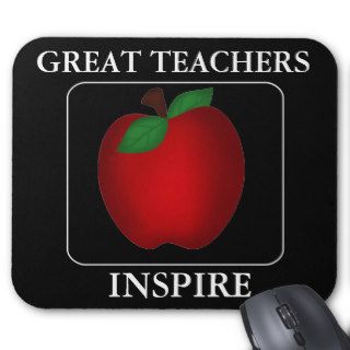 Motivational Teacher Mouse Pad