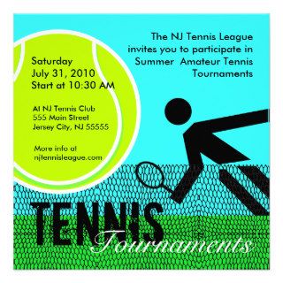 Tennis Tournaments Invitation 1